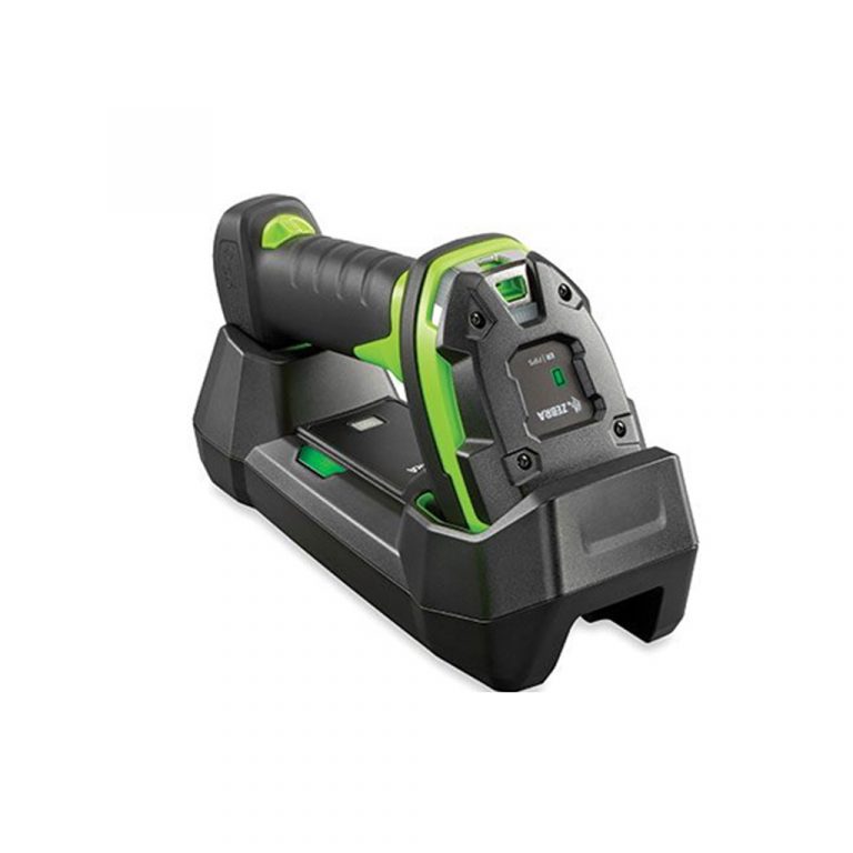 industrie barcode-scanner zebra ds3678-er in ladestation