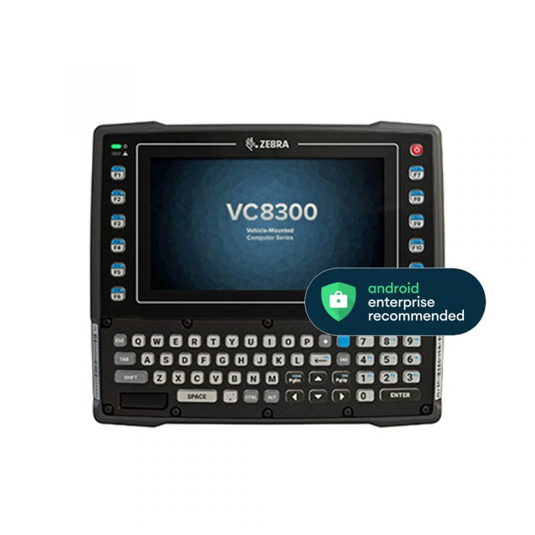 fahrzeugcomputer zebra vc8300 frontansicht