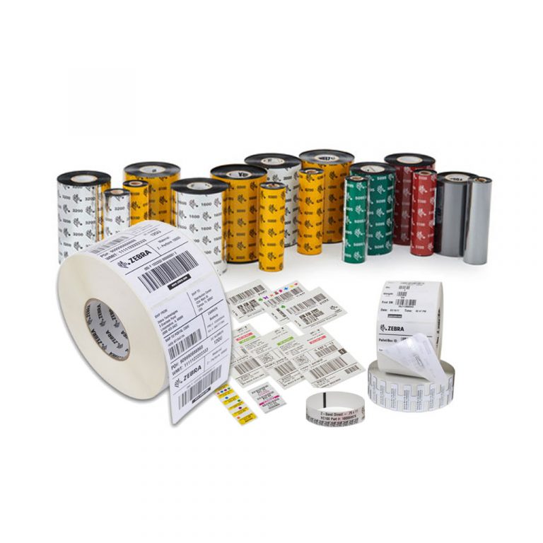 Zebra Druckerverbrauchsmaterial Produktportfolio