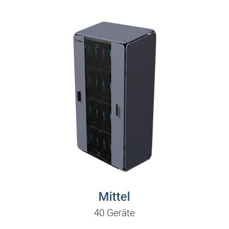 Intelligente Schränke von Zebra in der Größe Mittel