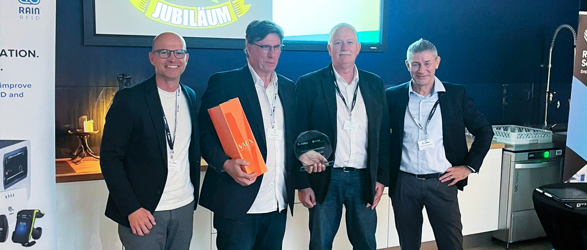 35 Jahre Partnerschaft ICS Group und Zebra