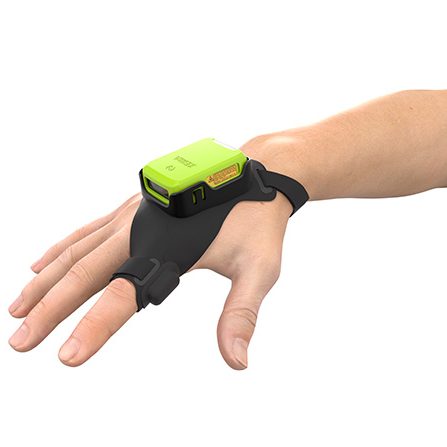 Zebra RS2100 Bluetooth Wearable Scanner Hand links unten