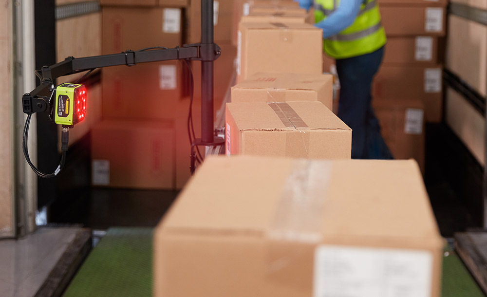 Fixscanner im Einsatz im Wareneingang