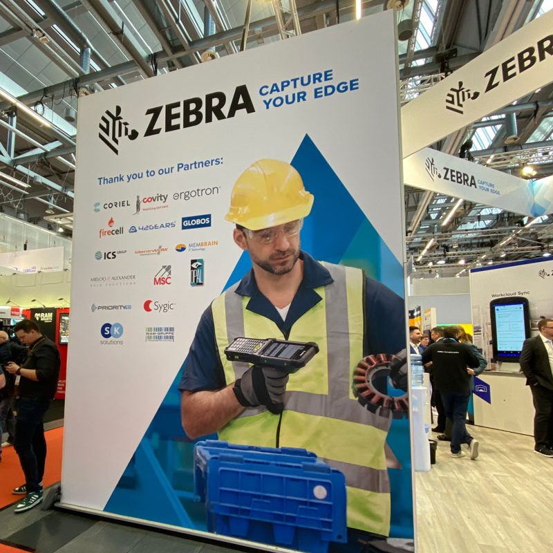 Zebra Stand LogiMAT